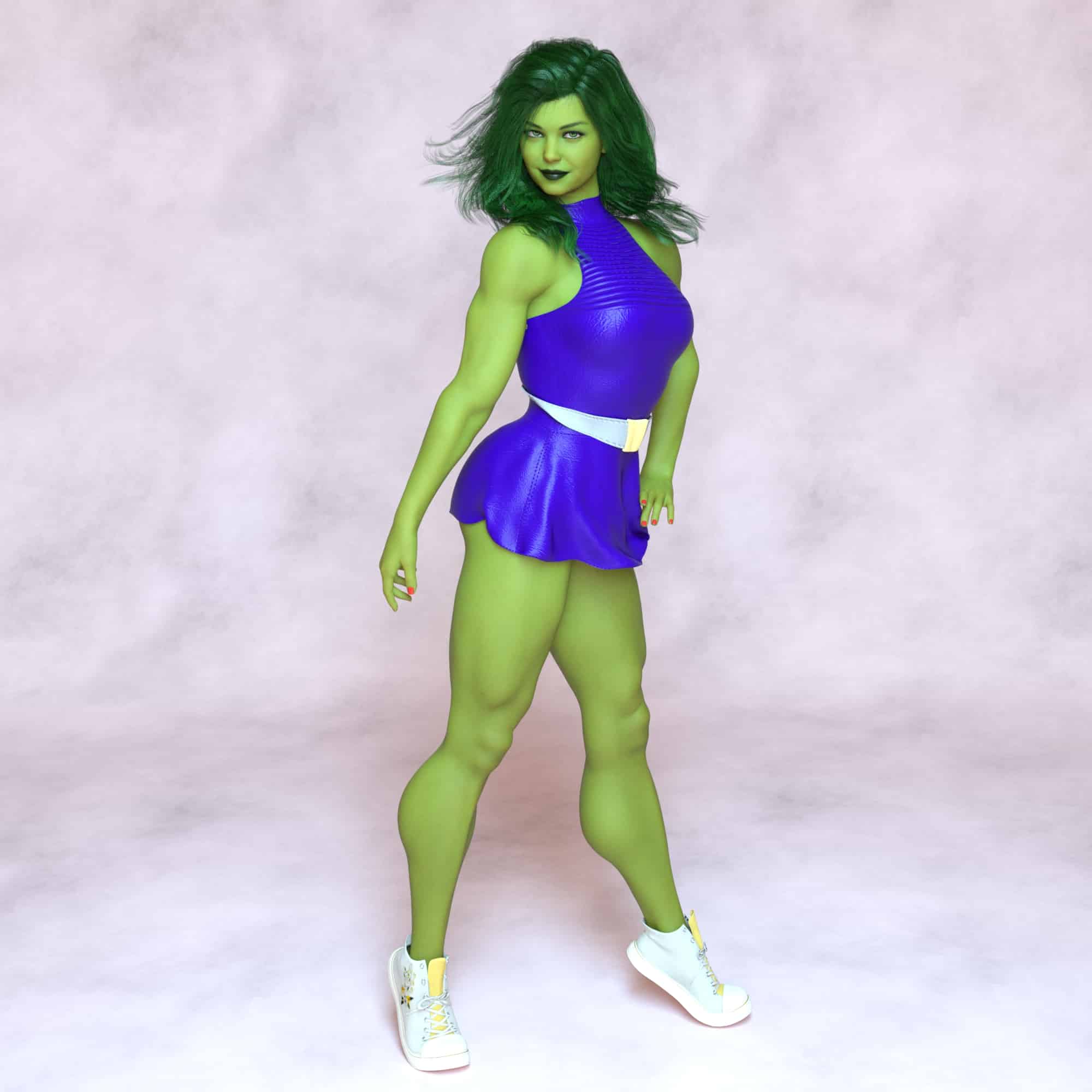 She Hulk 12 - 3D Artwork