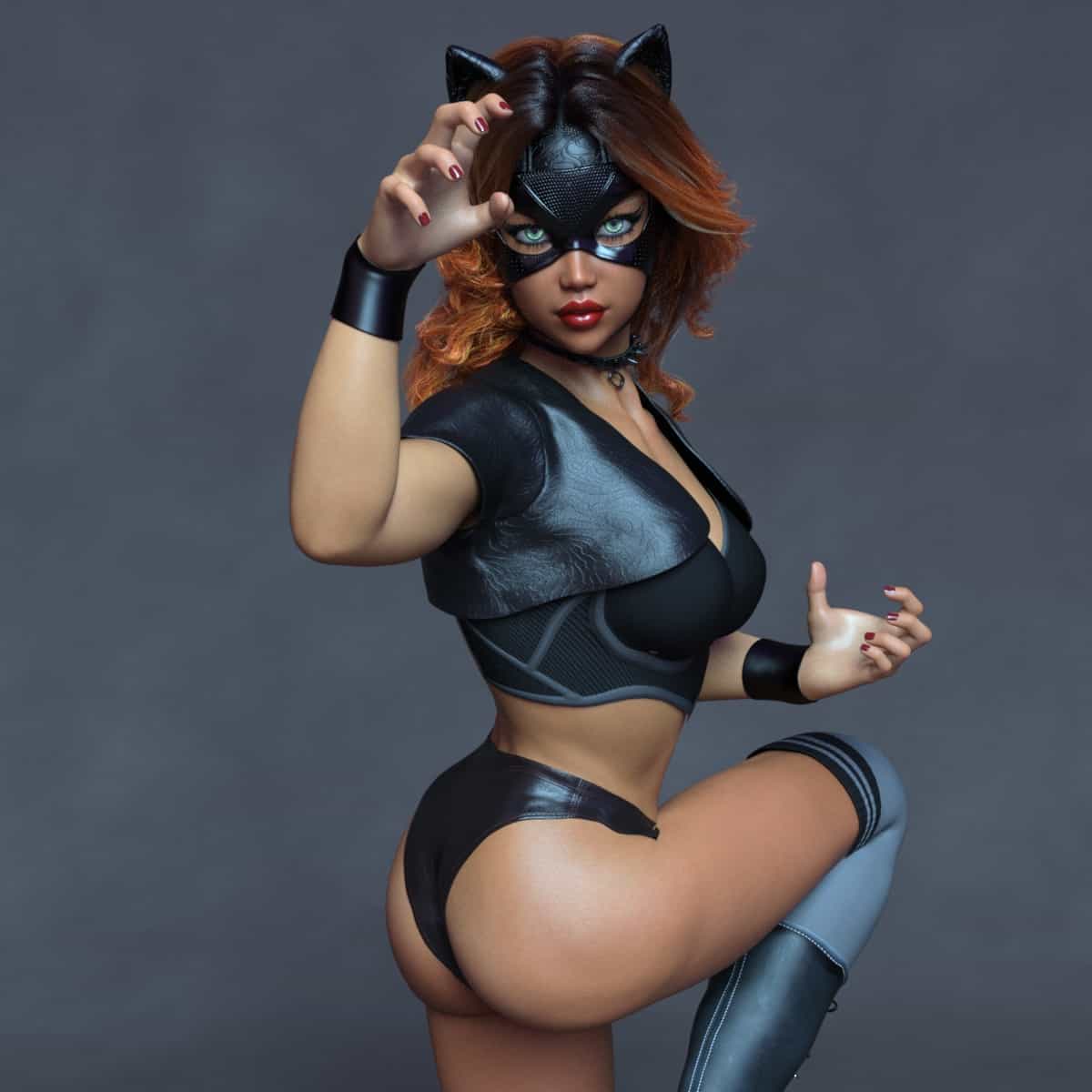 Catwoman mucha lucha 4b - 3D Artwork